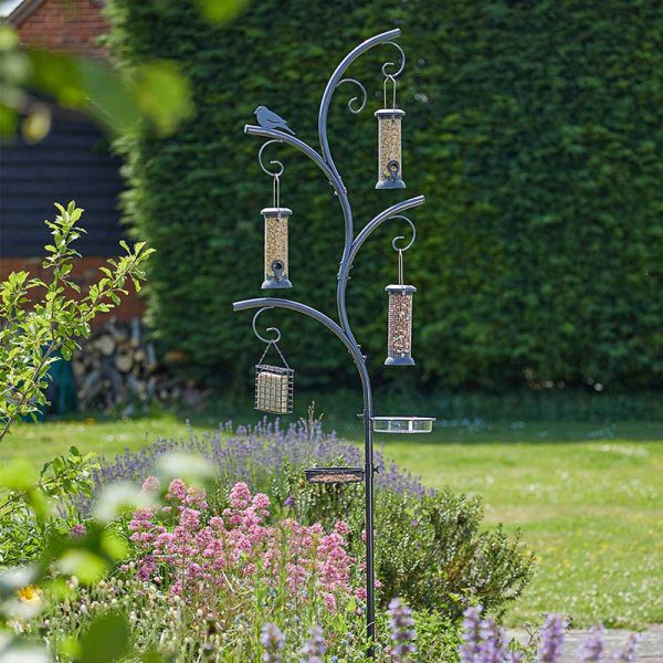 Wild Wings Complete Bird Feeding Station with Feeders 5050642066716